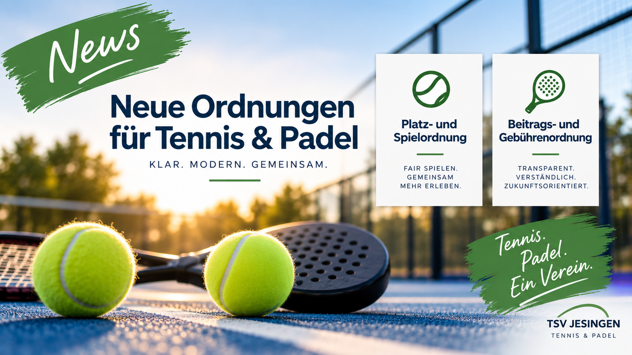 Neue Platz- und Spielordnung sowie Beitrags- und Gebührenordnung beschlossen